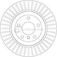 Тормозной диск TRW B8K K8 df6299 3322938164171 1524692 - Изображение 2