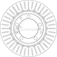 Тормозной диск TRW 1524713 T0TH C 3322938168575 df6336 - Изображение 2