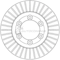 Тормозной диск TRW 4U3 Z8 1524781 3322938186081 df6487 - Изображение 2