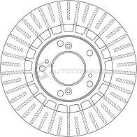 Тормозной диск TRW 1524787 df6493 3322938188566 C I6IT8 - Изображение 2