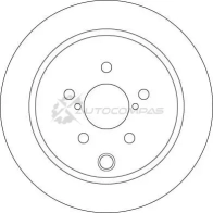 Тормозной диск TRW 1524791 df6503 C GTCI 3322938210809 - Изображение 2