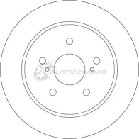 Тормозной диск TRW 1524866 PI8D X 3322938271879 df6685 - Изображение 2