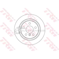 Тормозной диск TRW 3322938315504 Bmw 2 (F44) Gran Coupe 218 d 150 л.с. 2020 – наст. время df6756 Z ZCYL56