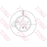 Тормозной диск TRW Mini Countryman (F60) 2 Хэтчбек 1.5 One D 116 л.с. 2017 – наст. время df6757 DZ M3RH 3322938315511