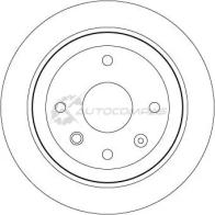 Тормозной диск TRW 1524947 3322937691036 U 6V2D df7381 - Изображение 2