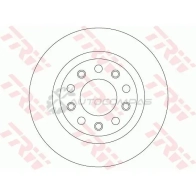Тормозной диск TRW 1524966 Q6 HP8 df8070 3322938182366 - Изображение 2