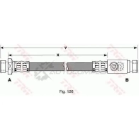 Тормозной шланг TRW 3322937112005 5S1 RX47 1544654 pha161 - Изображение 1