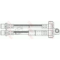 Тормозной шланг TRW 9 G1VB 1544762 3322937182145 pha277 - Изображение 2