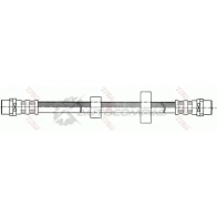 Тормозной шланг TRW pha314 3322937182916 1544799 GUG XZAT - Изображение 2