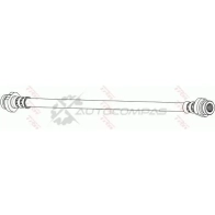 Тормозной шланг TRW pha390 1544870 3322937986798 76K G8VT - Изображение 2