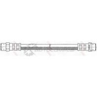 Тормозной шланг TRW 3322937393961 V8V 7G pha418 1544894 - Изображение 2