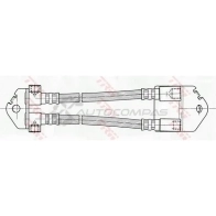 Тормозной шланг TRW 3322937883639 1544947 pha496 D7V B4 - Изображение 2