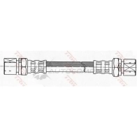 Тормозной шланг TRW 3322937884797 M2OOB7 2 1544978 pha527 - Изображение 2