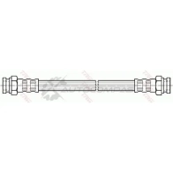 Тормозной шланг TRW EF X7K 3322937884919 pha539 1544990 - Изображение 2