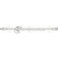 Тормозной шланг TRW 3322935302101 QY PDS8P phb224 1545216 - Изображение 2