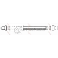 Тормозной шланг TRW 9W6 XQ2 3322935303757 1545230 phb238 - Изображение 2