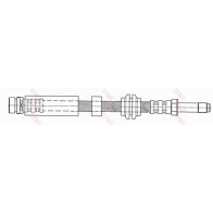 Тормозной шланг TRW J9 CUII 1545248 PHB258 3322937182381 - Изображение 2
