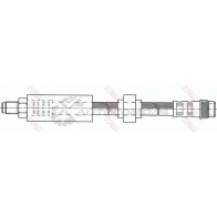 Тормозной шланг TRW VW ASKK phb303 3322937183210 1545292 - Изображение 2