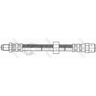 Тормозной шланг TRW phb356 3322937241187 15TLJ OO 1545331 - Изображение 2