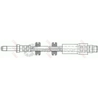 Тормозной шланг TRW phb446 1545417 3322937495313 ZMJ2 RKC - Изображение 2