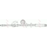 Тормозной шланг TRW 3322937919765 phb497 1545453 5ZW 84TE - Изображение 2