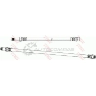 Тормозной шланг TRW PDZ MYI 3322937987757 phb579 1545525 - Изображение 2