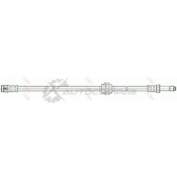 Тормозной шланг TRW phb582 YHB AFB 1545528 3322937987788 - Изображение 2