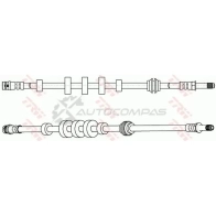 Тормозной шланг TRW 3322938072377 phb617 1545539 X6X 0P - Изображение 2