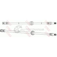 Тормозной шланг TRW 7AN TSOR 1545555 3322938081836 phb647 - Изображение 2