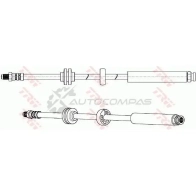 Тормозной шланг TRW 3322938081850 A7LB CQH 1545557 phb649 - Изображение 2