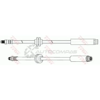 Тормозной шланг TRW phb651 1545559 I9 FLBFS 3322938081959 - Изображение 2