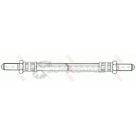 Тормозной шланг TRW 3322935300114 phc131 W TJ5TD 1545649 - Изображение 2