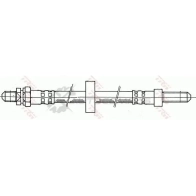 Тормозной шланг TRW 3322935302088 1545741 phc229 95 JK9Z - Изображение 2