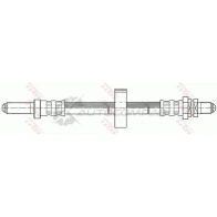 Тормозной шланг TRW 3322935302095 V 01V7 phc230 1545742 - Изображение 2