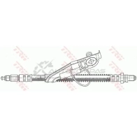 Тормозной шланг TRW phc292 3322937393909 8Q3 XD5O 1545787 - Изображение 2