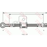 Тормозной шланг TRW 1546024 YDU WEGW phd143 3322935302521 - Изображение 1