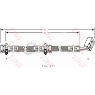 Тормозной шланг TRW RDQ87Q K 1546040 phd159 3322937078707
