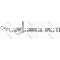 Тормозной шланг TRW YCS AF 1546134 3322935301999 phd255 - Изображение 2