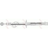 Тормозной шланг TRW 3322937079728 phd269 1546148 4ZT 7SVS - Изображение 2