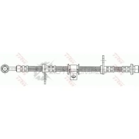 Тормозной шланг TRW phd404 V 56ML 1546259 3322937292363 - Изображение 2