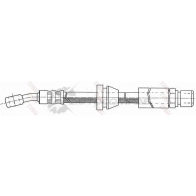 Тормозной шланг TRW phd415 3322937517305 1546270 22FM Y5S - Изображение 2