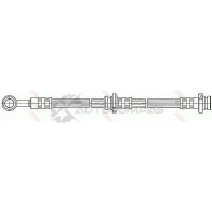 Тормозной шланг TRW N72 2G phd482 1546326 3322937394418 - Изображение 2