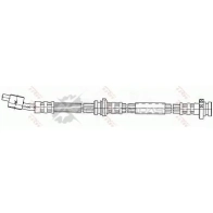 Тормозной шланг TRW 3322937395484 phd486 XL1G K 1546330 - Изображение 2