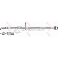 Тормозной шланг TRW F7P K5M 3322937517312 phd534 1546366 - Изображение 2