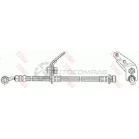 Тормозной шланг TRW 3322937808731 phd7072 V5 2DRHP 1546543 - Изображение 2