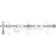 Тормозной шланг TRW 3322937938599 1ELJ ZF 1546672 phd938 - Изображение 2