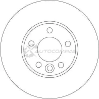 Тормозной диск TRW 2V Z5K 3322937400416 1524120 df4308s - Изображение 6