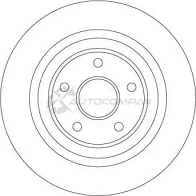 Тормозной диск TRW G HSUD 1524205 df4413bs 3322937510931 - Изображение 2