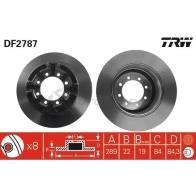 Тормозной диск TRW 3322937184835 1523778 df2787 CKEPE O - Изображение 5