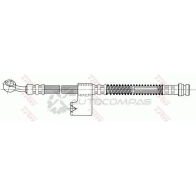 Тормозной шланг TRW 3322937921225 1546422 phd607 R1P 6BRE - Изображение 2